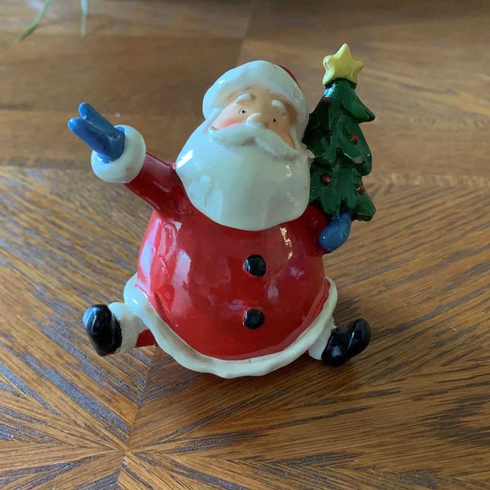 Small ceramic Santa